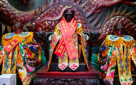写真：飛虎将軍像